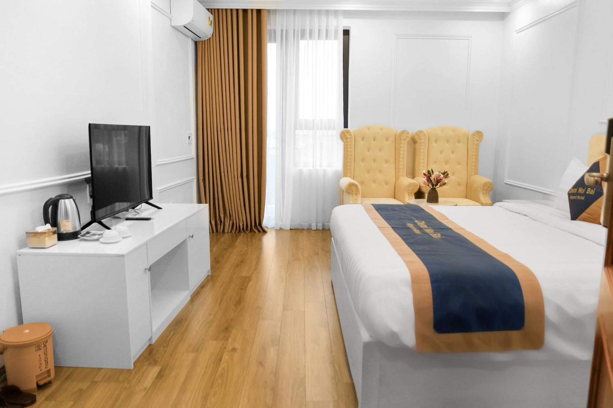 Chemi Noi Bai Airport Hotel Thach Loi Esterno foto